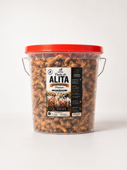 Balde de 250 puntas de alita y 50 patitas deshidratadas