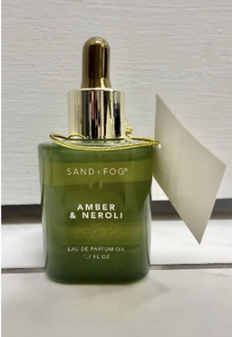 NEW SCENT AMBER AND NEROLI SAND AND FOG DROPPER
