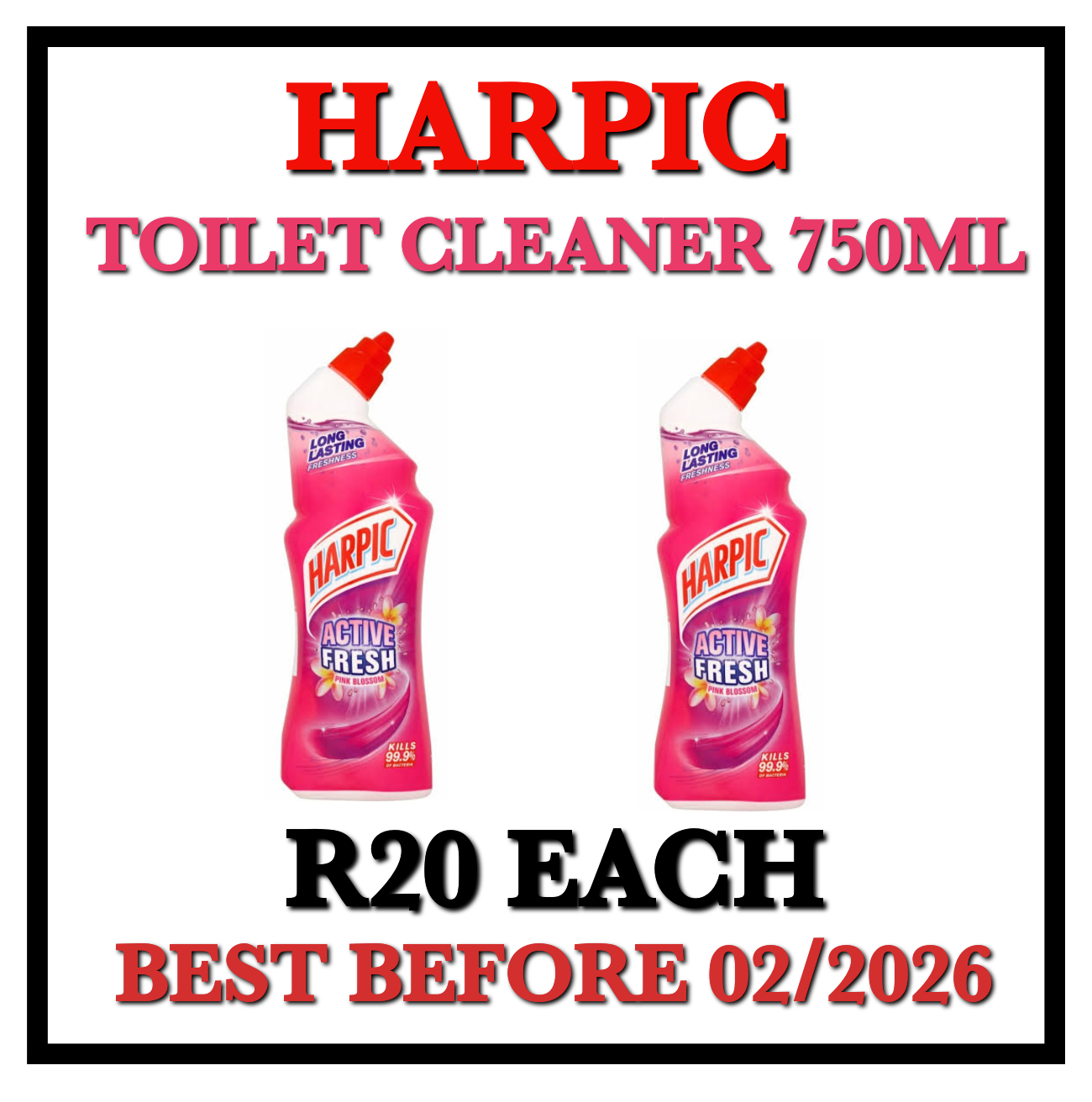 Harpic Toilet Cleaner 750ml_0