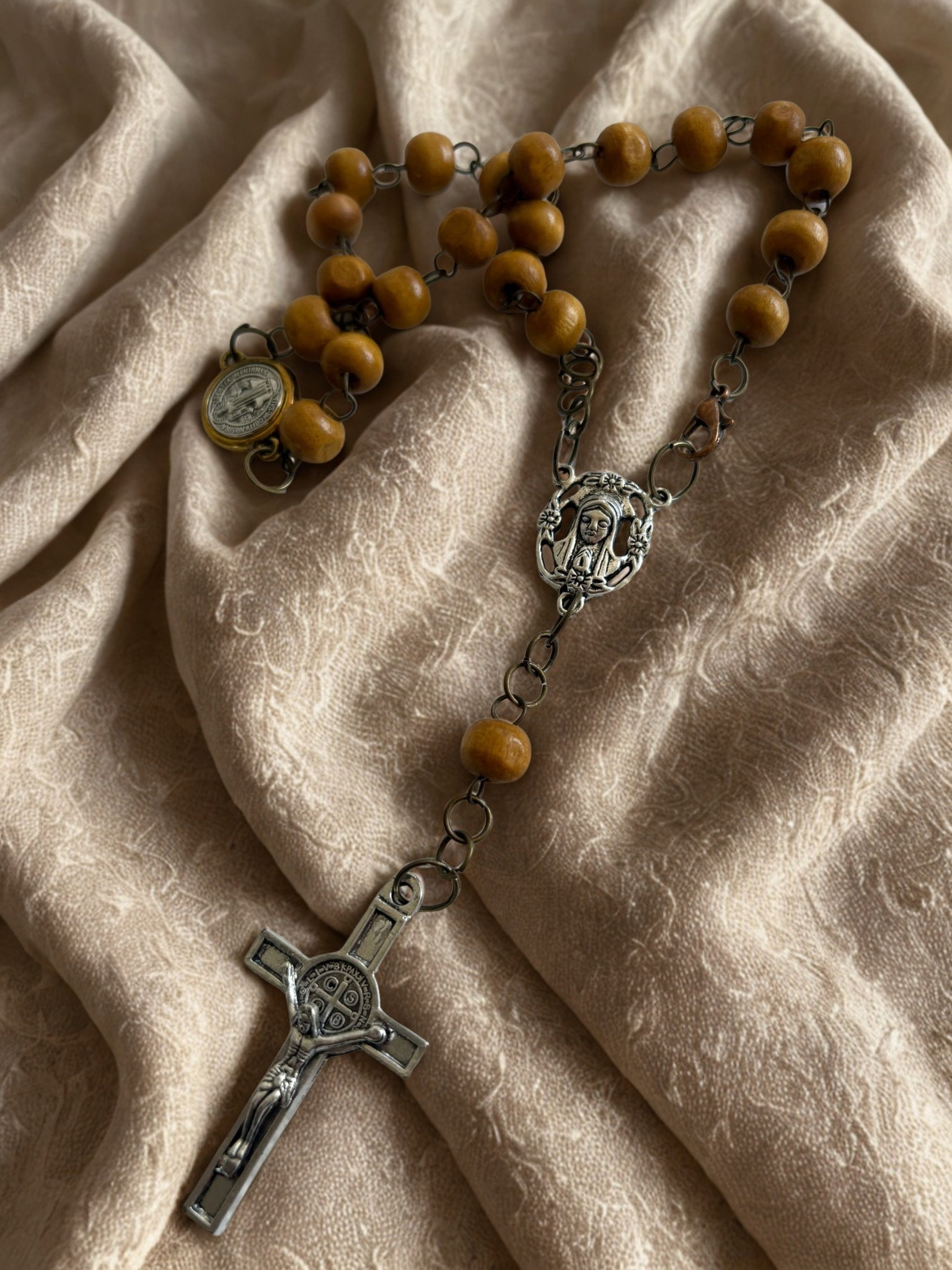 Limited Edition - Wooden Car Rosary _0