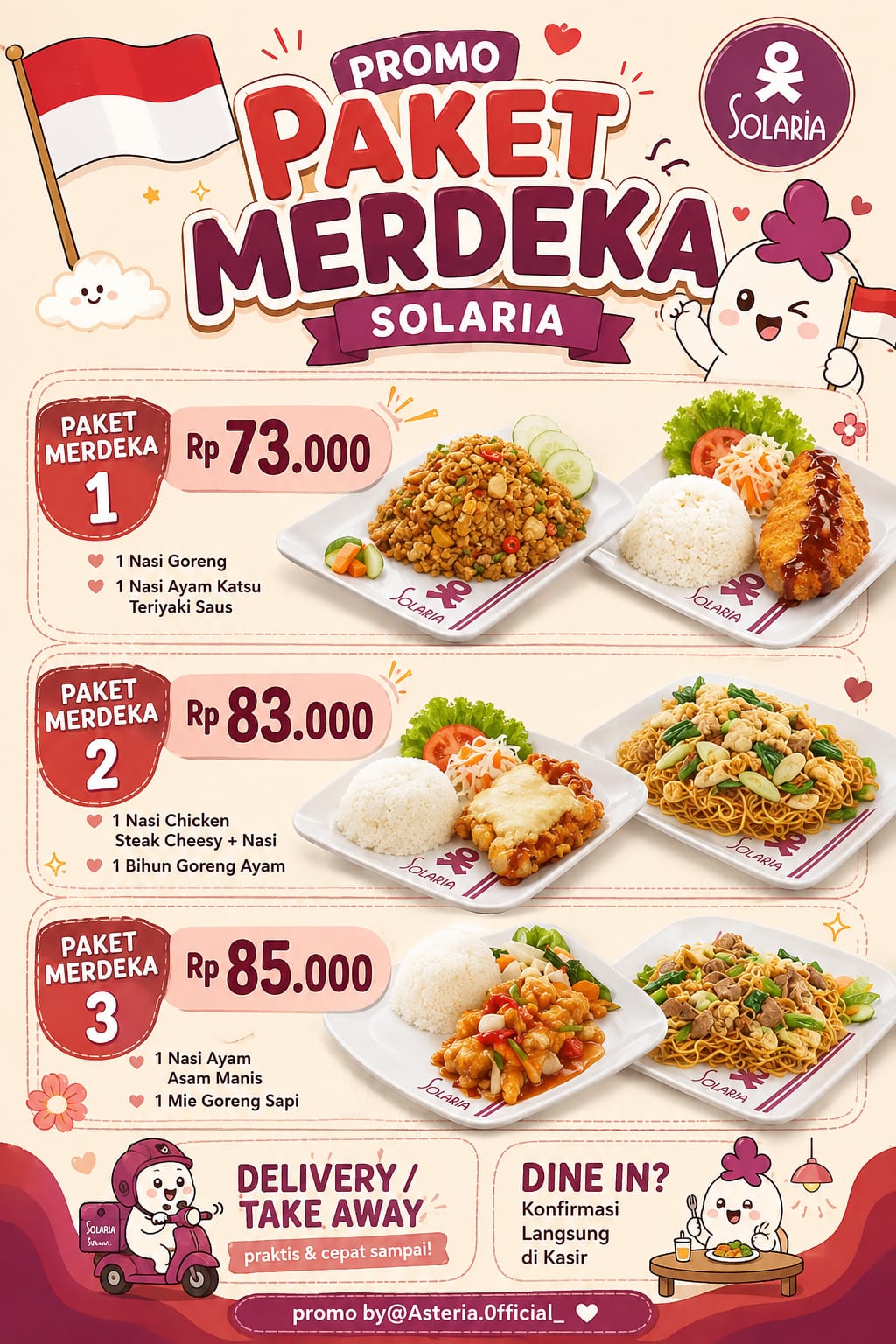 🇮🇩 PAKET MERDEKA SOLARIA 