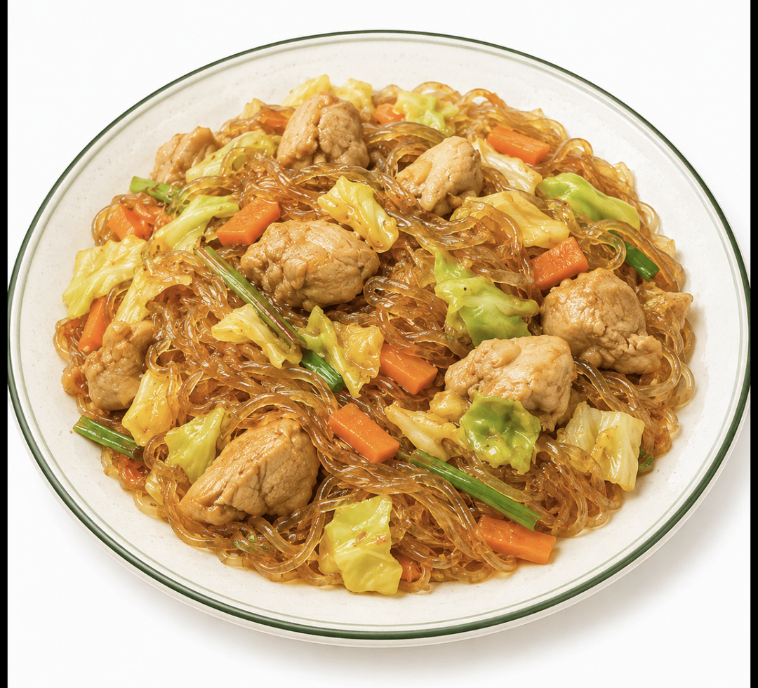 🍜Sotangon (filipino style glass noodles, *contains pork)