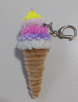 🍦Ice Cream Keychain (Handmade)