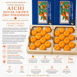 Aichi Ultimate Selection Jiro Persimmon | 愛知県産 極上特選 ハウス次郎柿