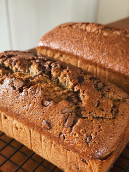 Chocolate Chip Banana Loaf 