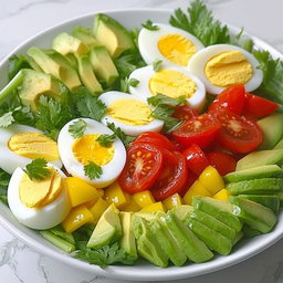 Salades d'avocat