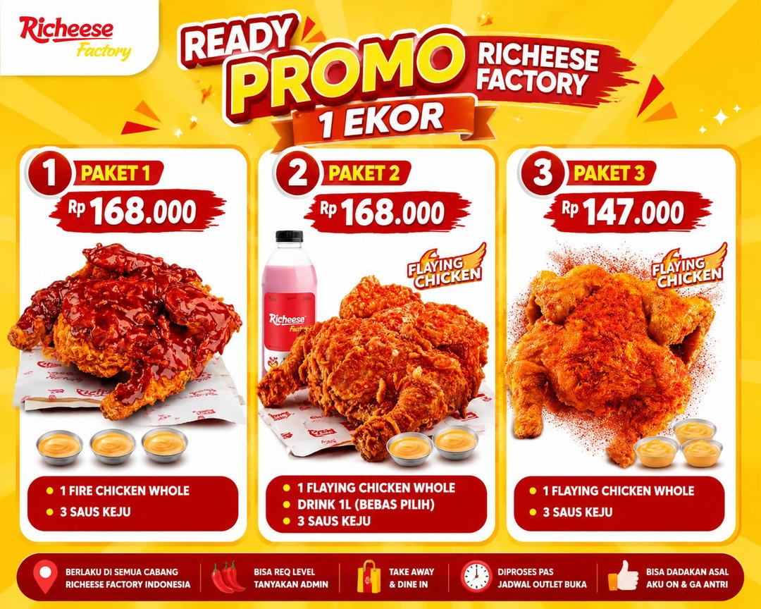Richeese Paket 1-3 