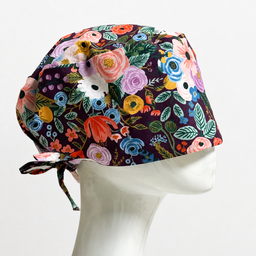 Rifle Paper - Garden Party Purple Scrub Cap