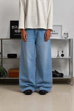 Wide leg baggy