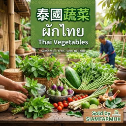 泰國蔬菜ผักไทยThai Vegetables