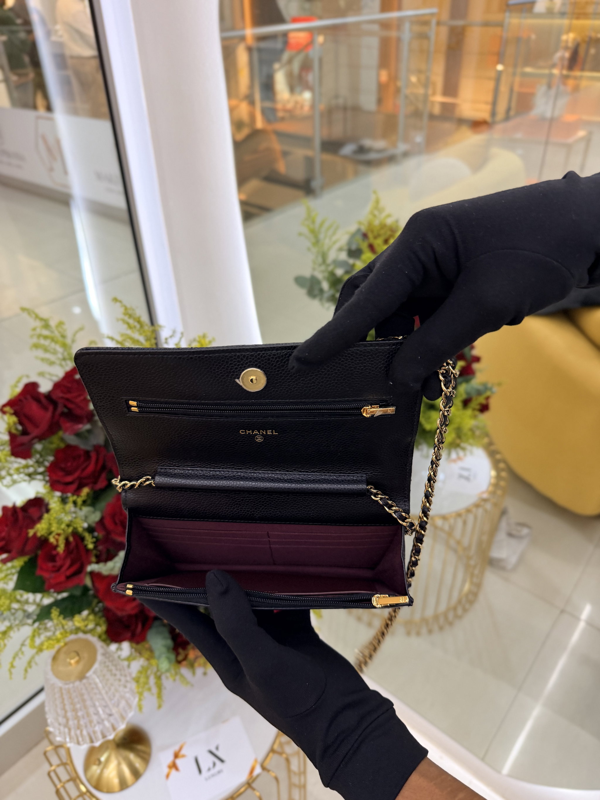 Bolsa Chanel WOC clássica _2