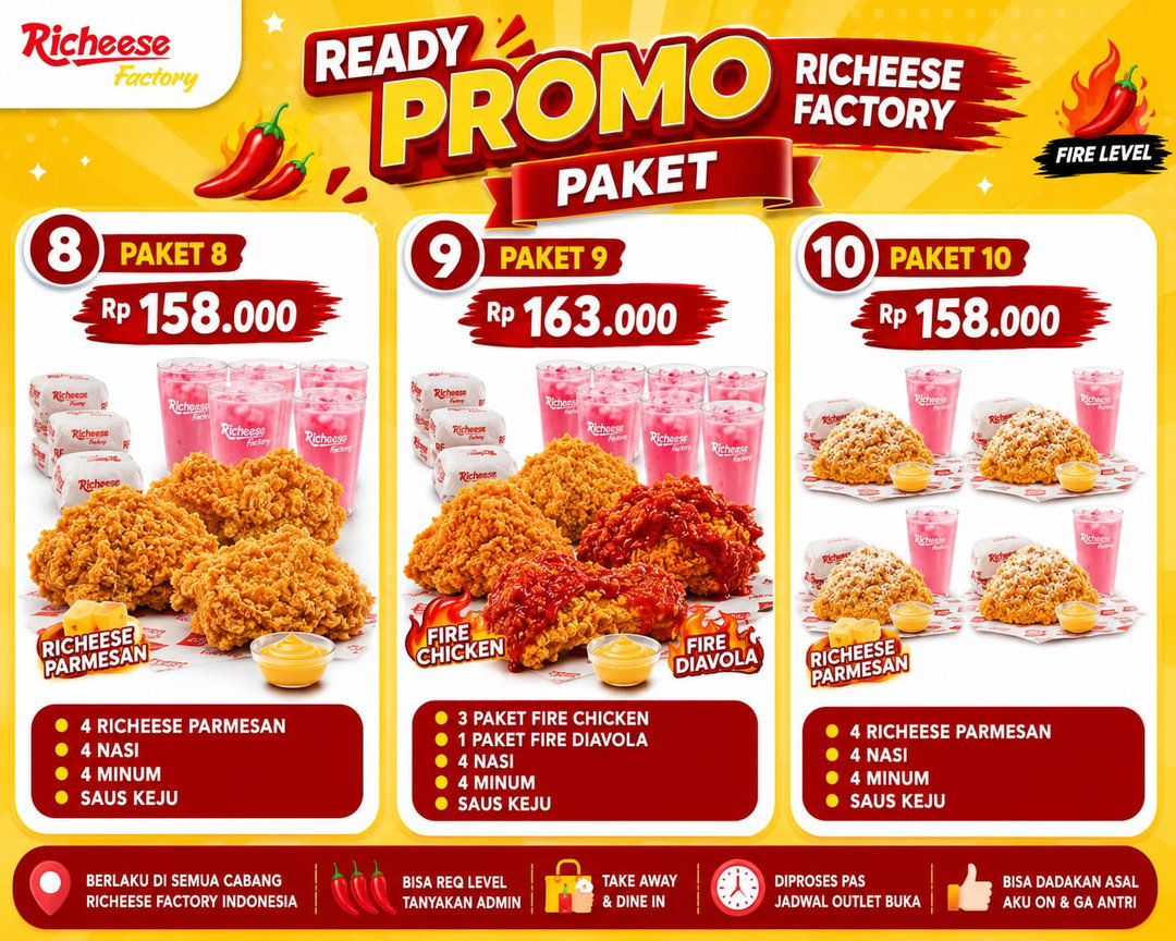 Richeese Paket 8-10