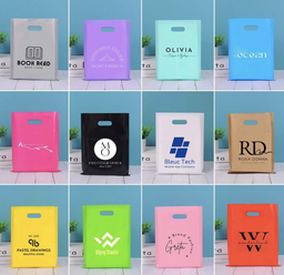 Plastic Shopping Bags Personalizadas