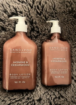 SAND AND FOG LOTIONS 