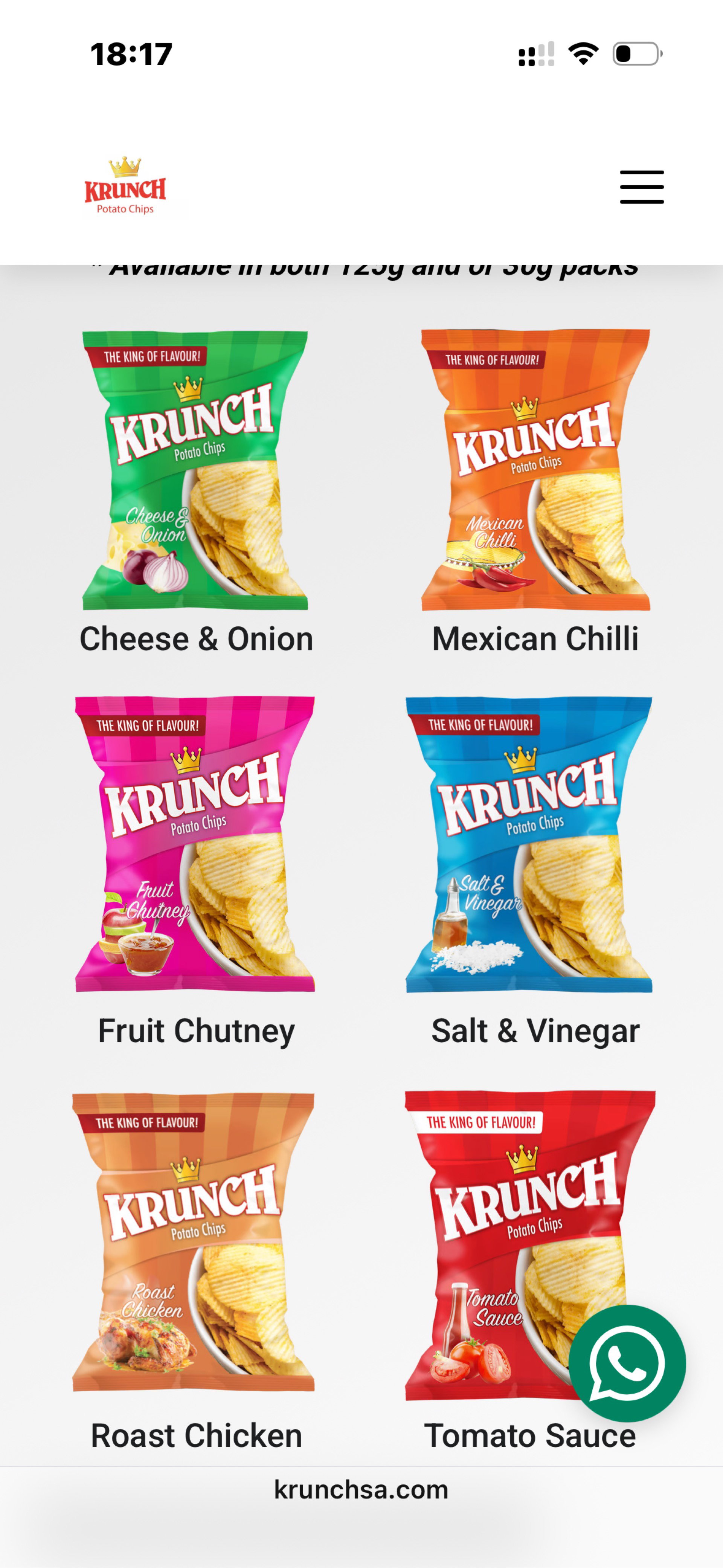 Krunch 30g Assorted 48