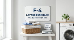 F-4 : Lavage essorage 