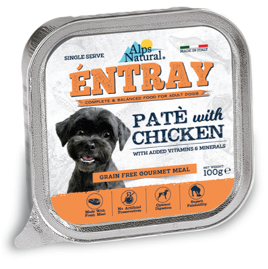 Alps Natural Entray Pate Dog Can (100g)_1