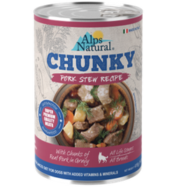 Alps Natural Chunky Dog Canned Food (415g)