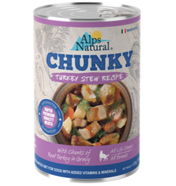 Alps Natural Chunky Dog Canned Food (415g)
