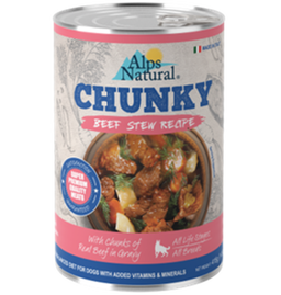 Alps Natural Chunky Dog Canned Food (415g)