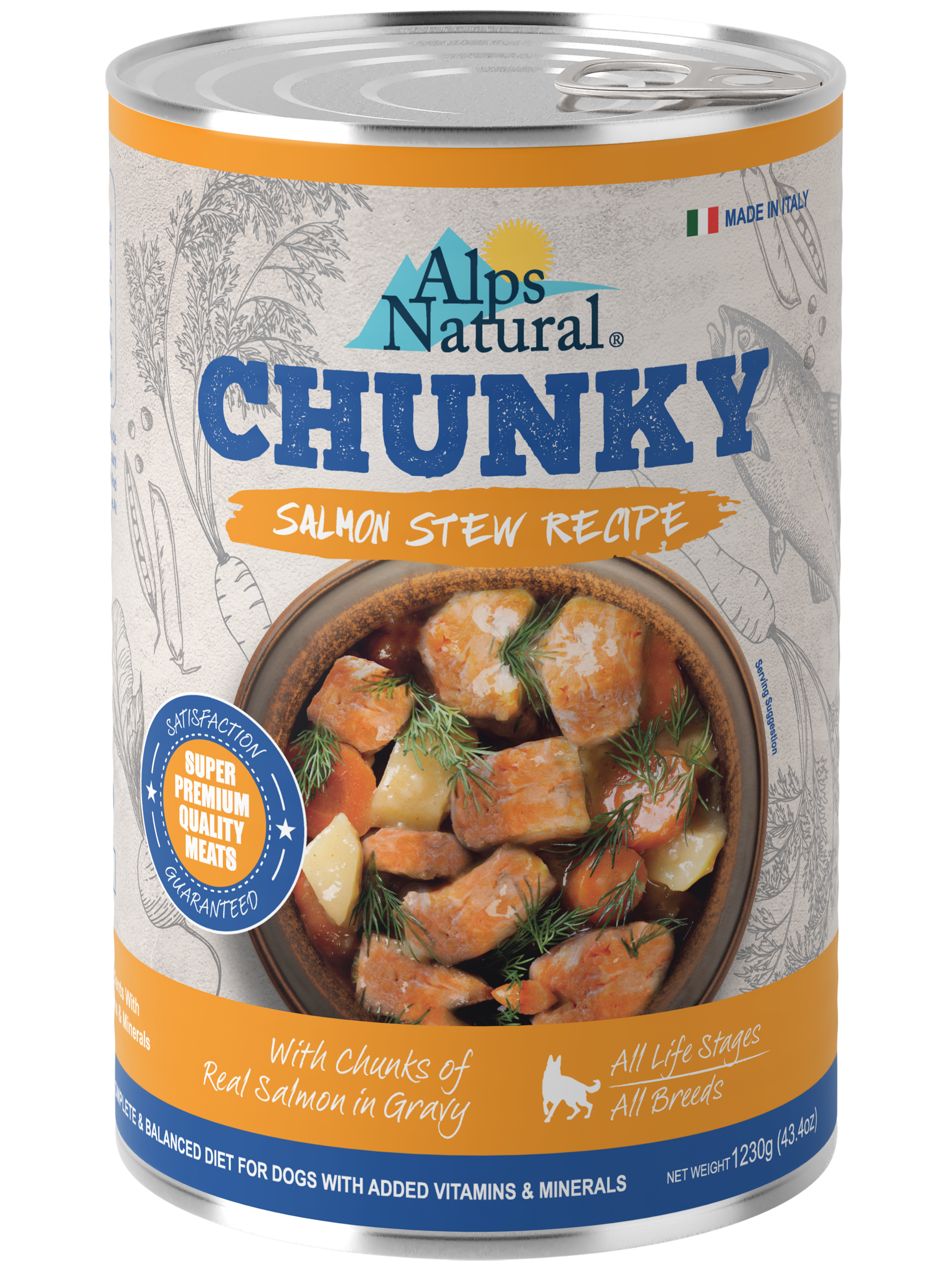 Alps Natural Chunky Dog Canned Food (1230g)_2