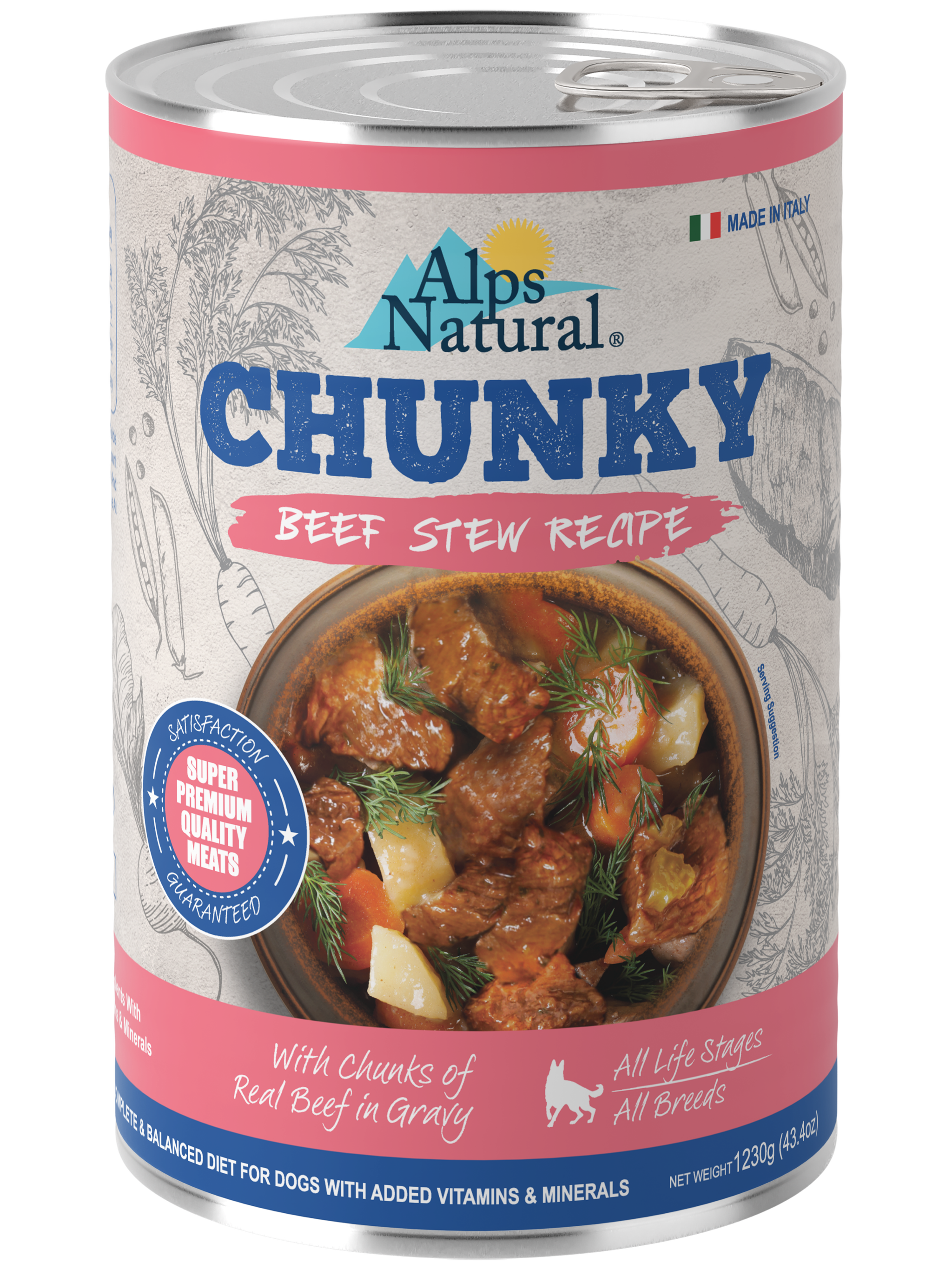 Alps Natural Chunky Dog Canned Food (1230g)_5