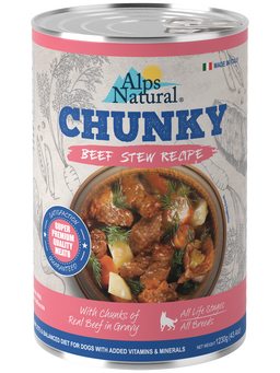 Alps Natural Chunky Dog Canned Food (1230g)