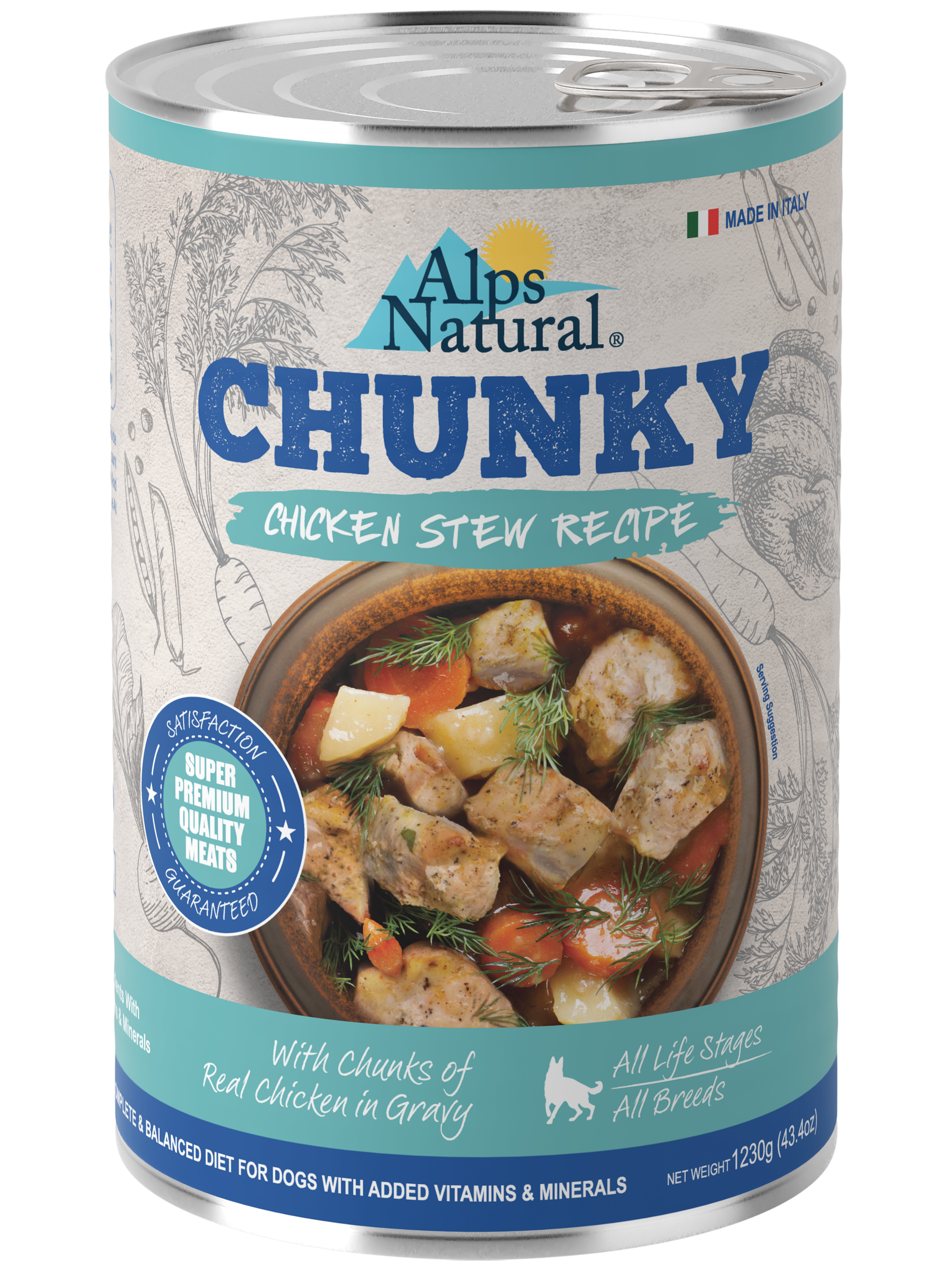 Alps Natural Chunky Dog Canned Food (1230g)_6
