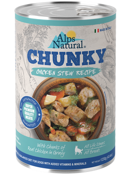 Alps Natural Chunky Dog Canned Food (1230g)