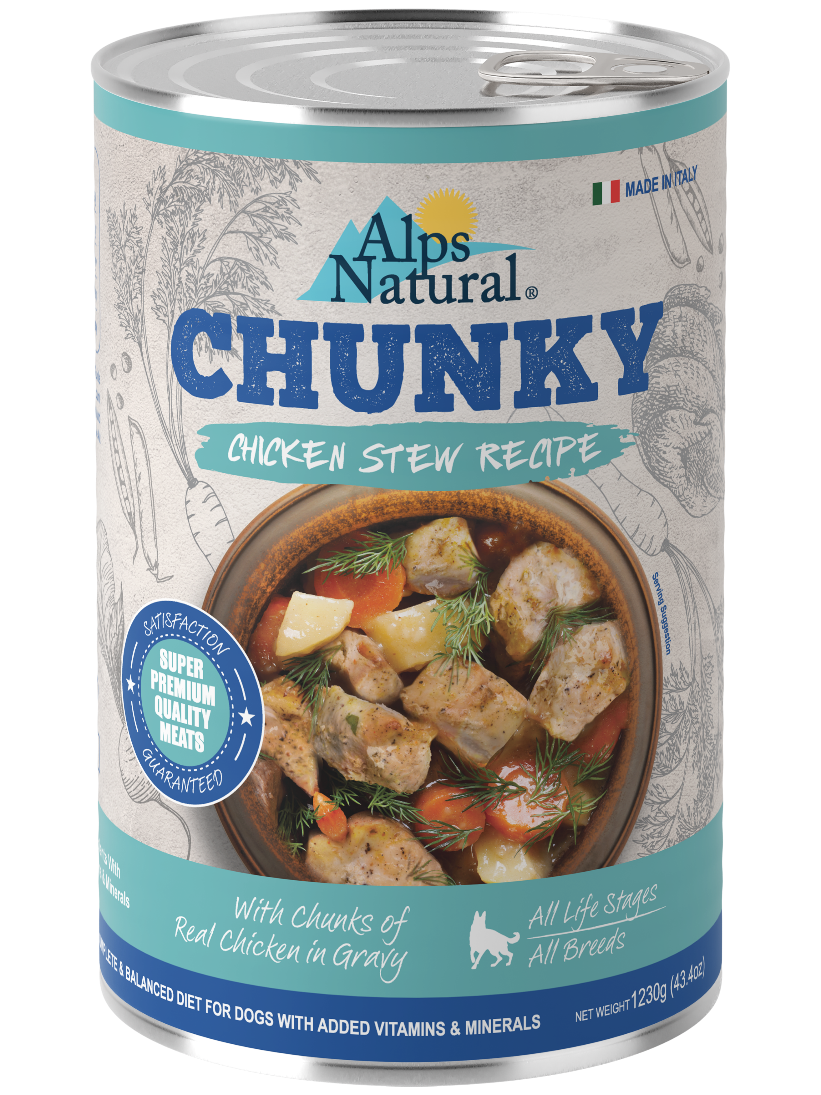 Alps Natural Chunky Dog Canned Food (1230g)_6