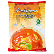 (散)紅咖哩 น้ำพริกแกงเผ็ดนิตยา-1KG