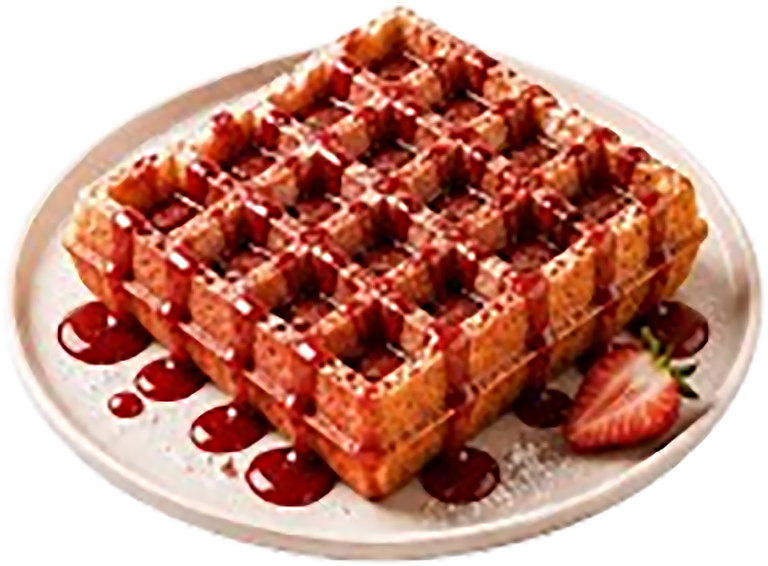 Belgian Waffle with Syrup_3