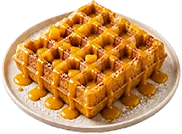 Belgian Waffle with Syrup_4