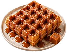 Belgian Waffle with Syrup