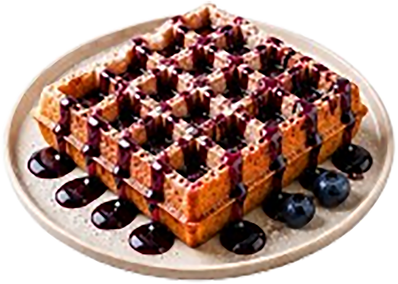 Belgian Waffle with Syrup_6
