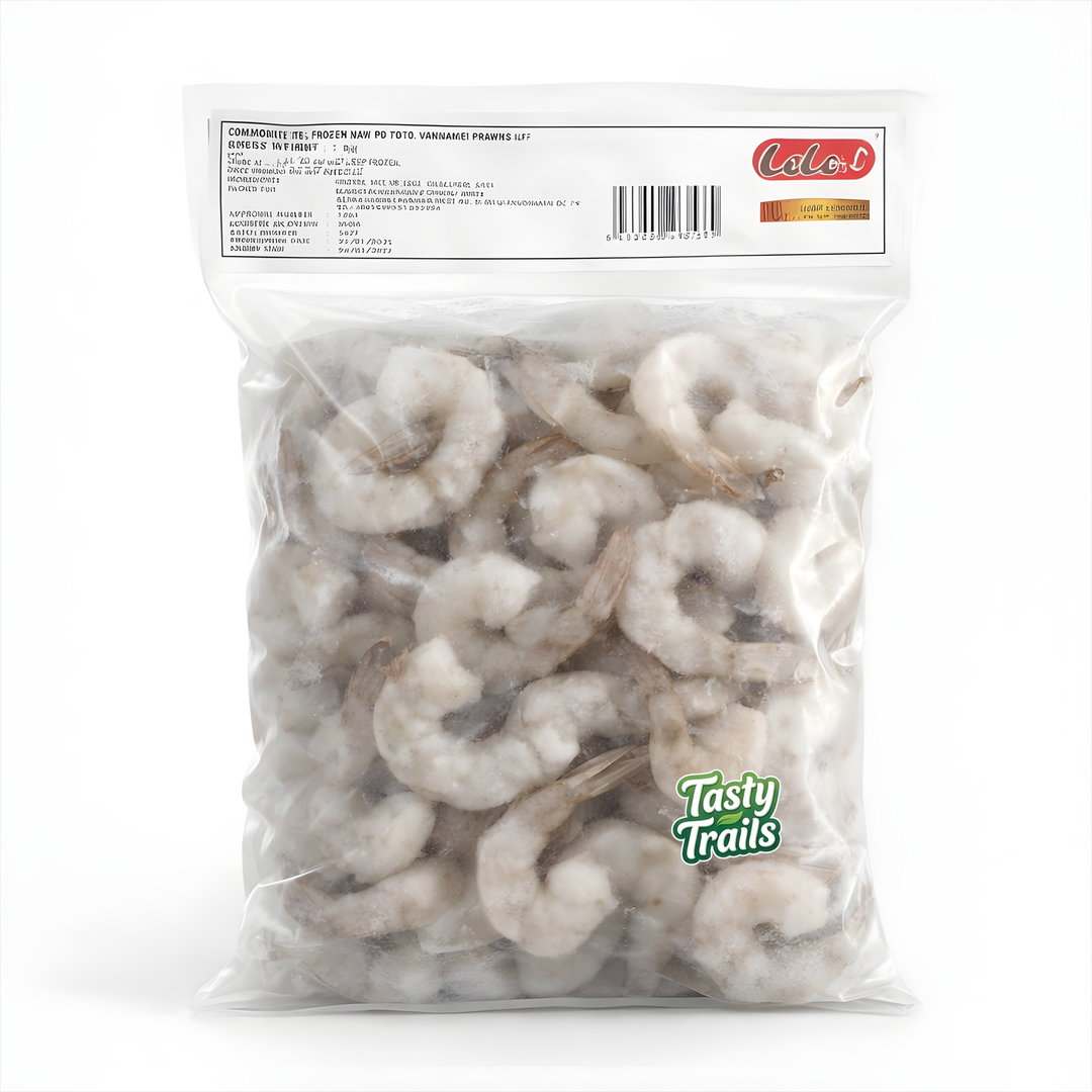 Peeled Prawns Tail On