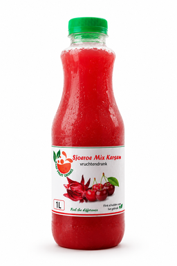Sjoeroe mix kersen Fruitdrank - 1L