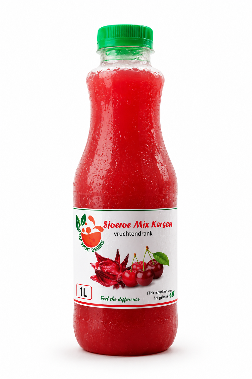 Sjoeroe mix kersen Fruitdrank - 1L