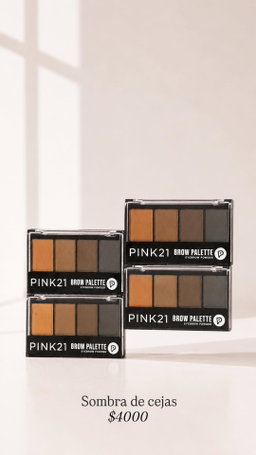 Paleta sombra de cejas - Pink 21