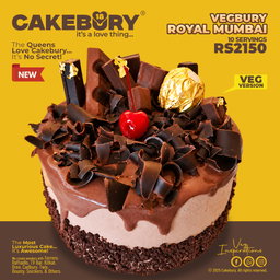 Royal Mumbai Cake (100% VEG)