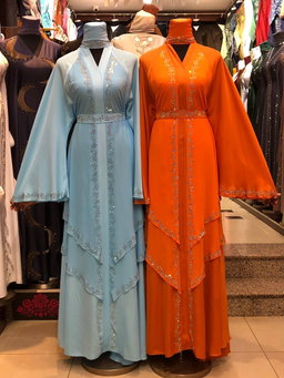Lingeer Elina Layered Crystal Abaya