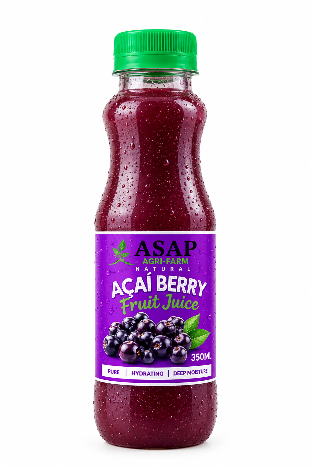 Natural Açai berries fruit juice - 350ML