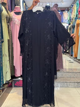 Lingeer Noura Tonal Floral Abaya