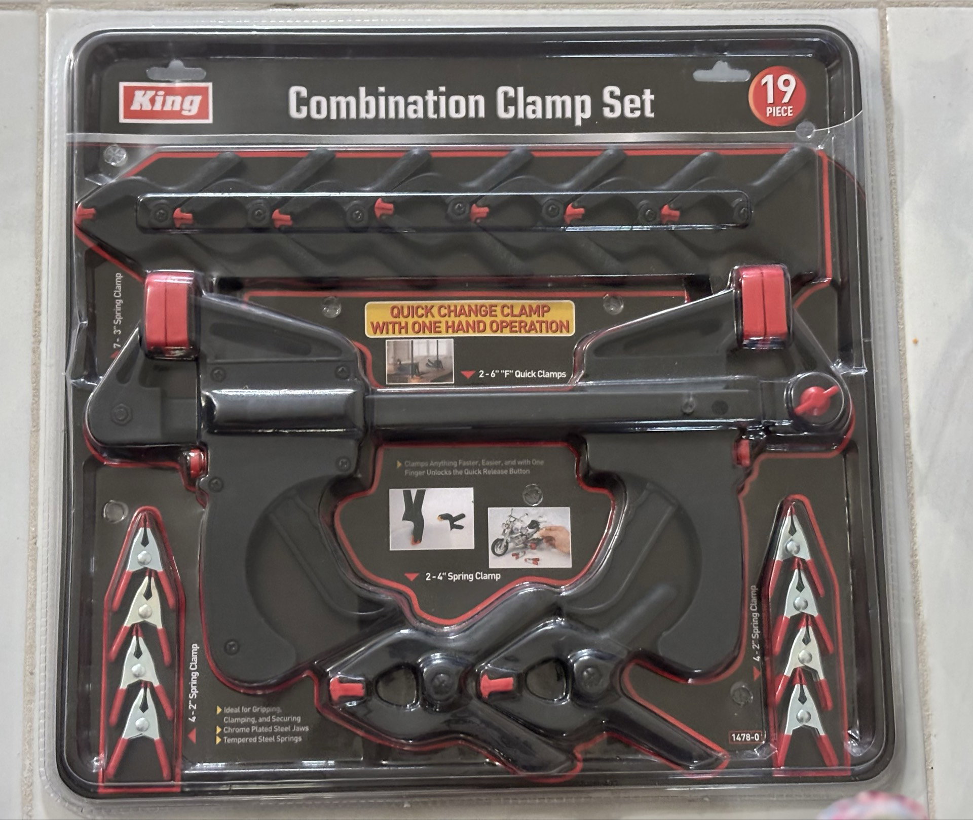 Combination 19piece Clamp Set_0