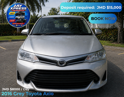 2016 Grey Toyota Axio Daily Rental     