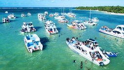 Punta Cana: Caribbean Party Boat Escape with Reef Snorkeling
