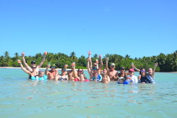 Punta Cana: Private Luxury Family Boat Cruise with snorkeling