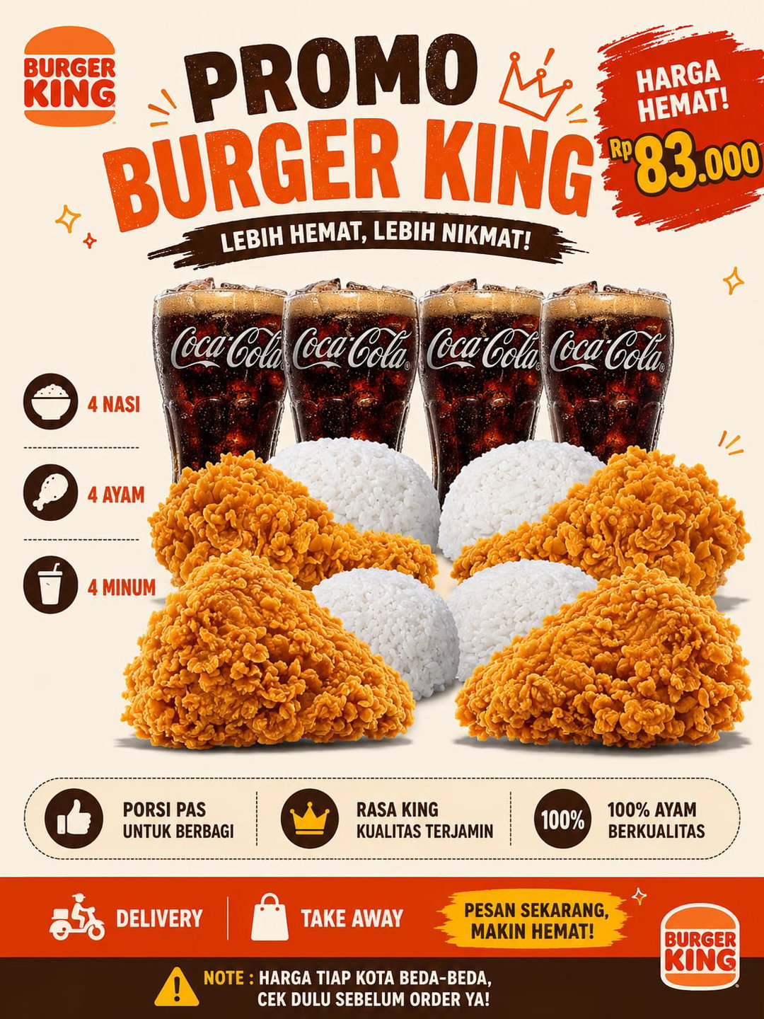 burger king combo 4