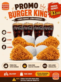 burger king combo 4