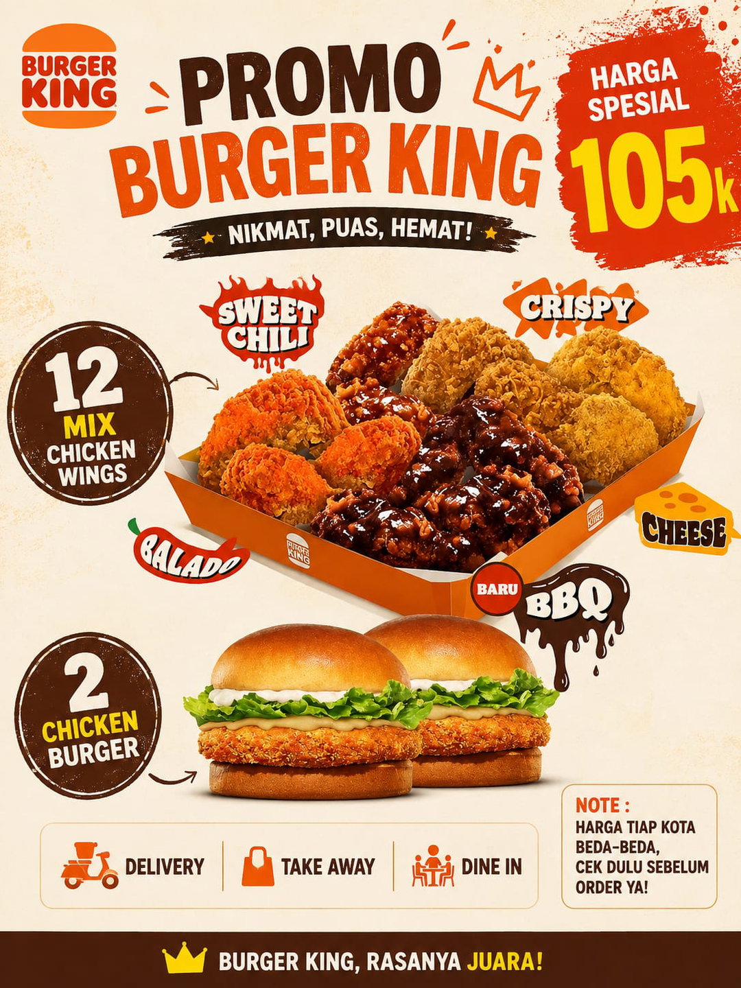 PAKET MIX CHICKEN WINGS 